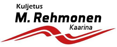 Kuljetus M. Rehmonen -logo